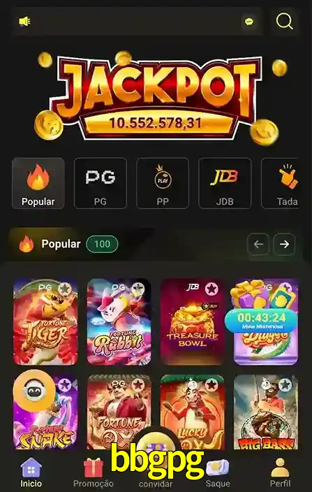 Promoções Especiais no bbgpg App